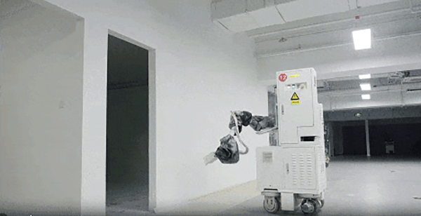 AG庄闲协作机器人：腻子乳胶漆喷涂一体机器人