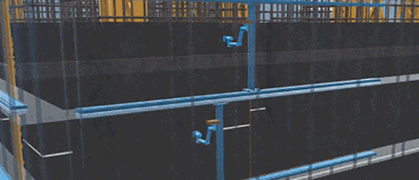 AG庄闲协作机器人：中建四局模板作业机器人